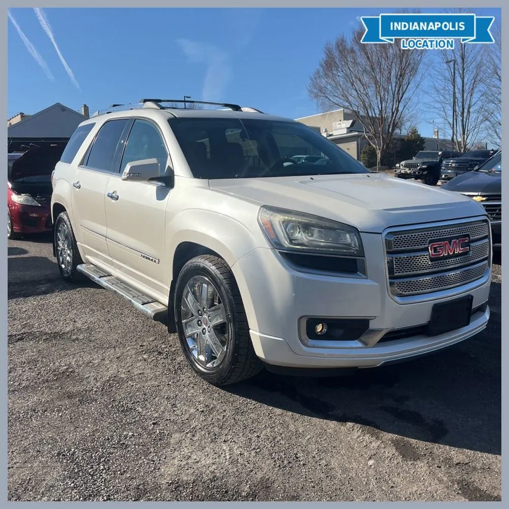 White 2015 GMC Acadia Denali for sale in Indianapolis, IN