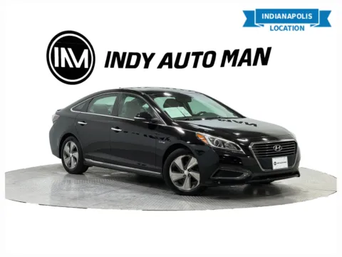 Black 2017 Hyundai Sonata Plug-In Hybrid for sale in Indianapolis, IN