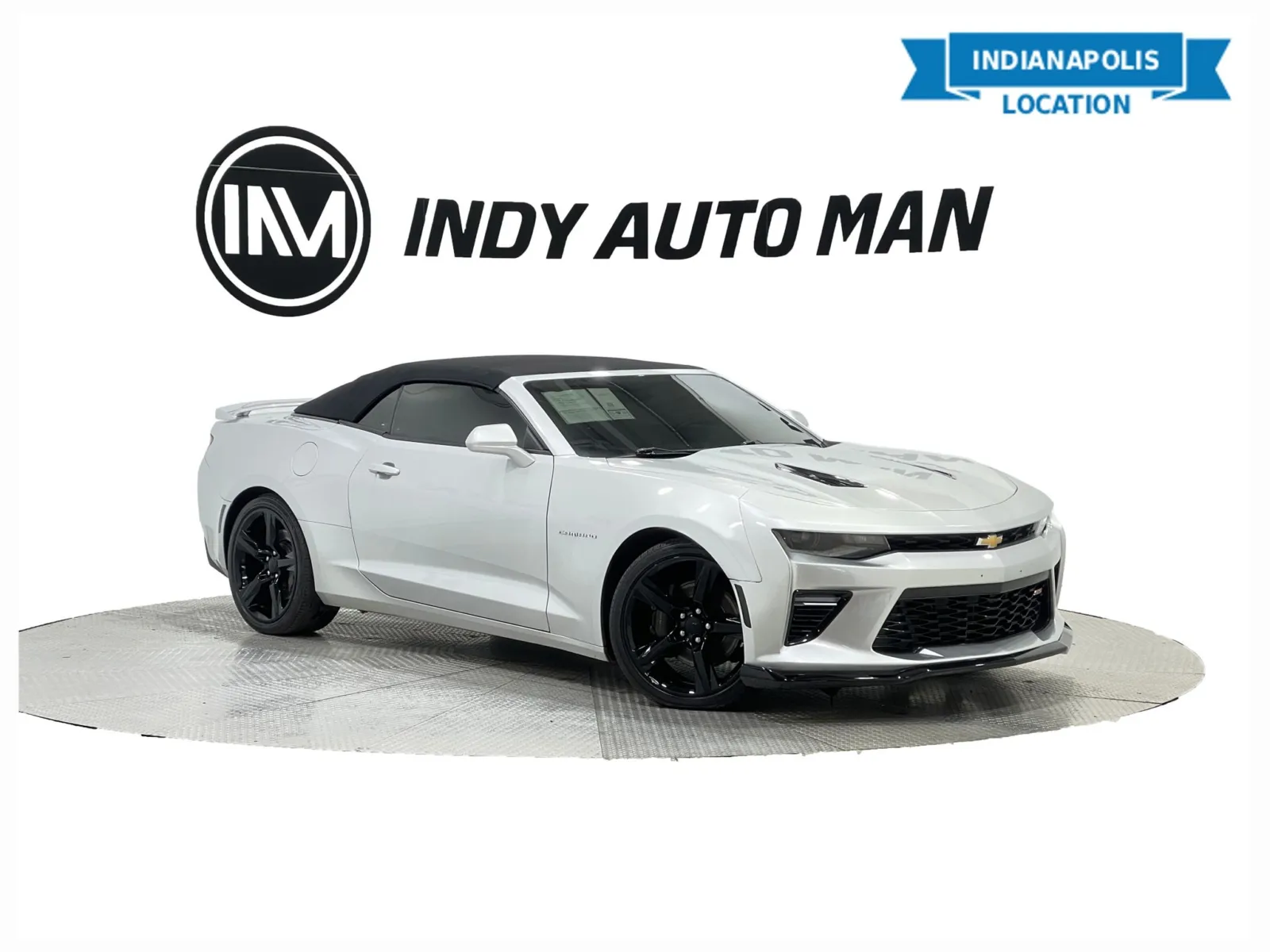 Silver 2017 Chevrolet Camaro SS 2SS for sale in Indianapolis, IN