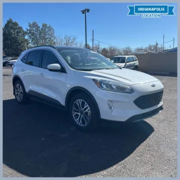 White 2022 Ford Escape SEL for sale in Indianapolis, IN