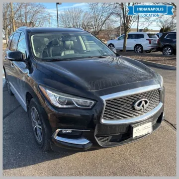 Black 2017 INFINITI QX60 for sale in Indianapolis, IN
