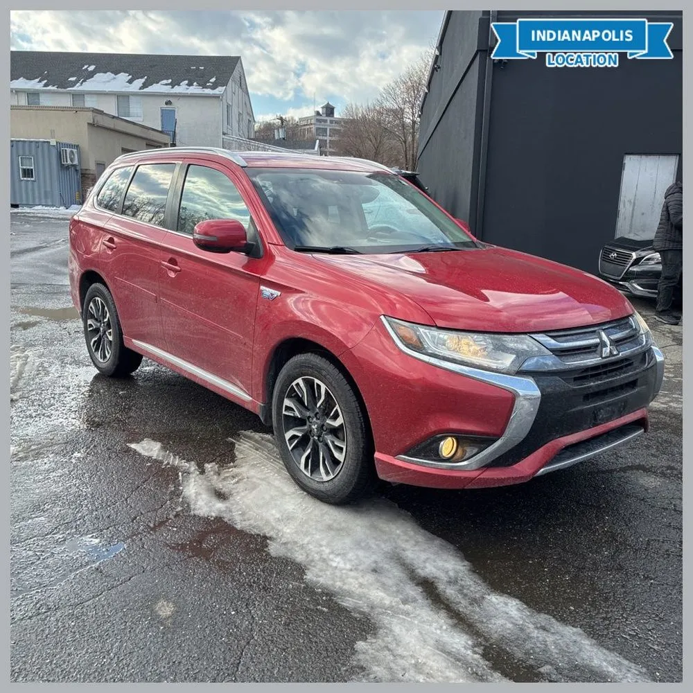 Red 2018 Mitsubishi Outlander PHEV SEL for sale in Indianapolis, IN