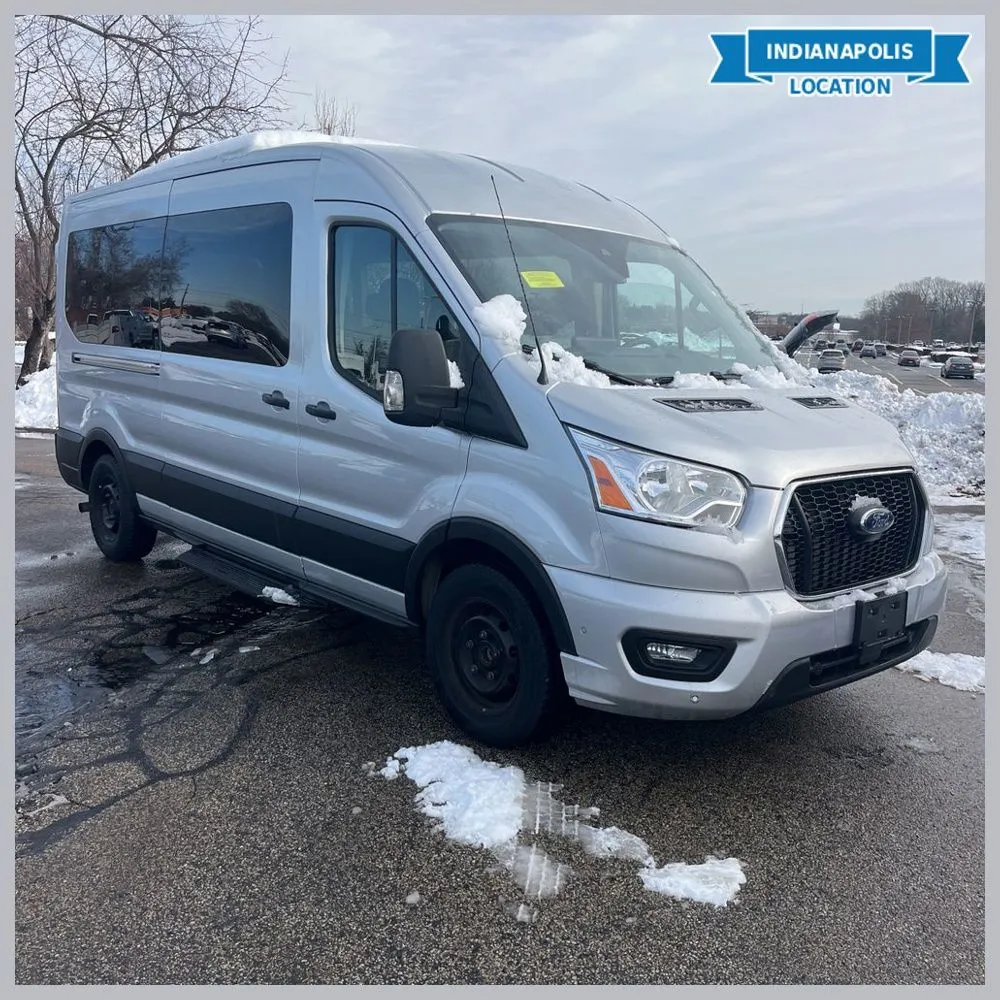 Silver 2022 Ford Transit-350 XLT for sale in Indianapolis, IN