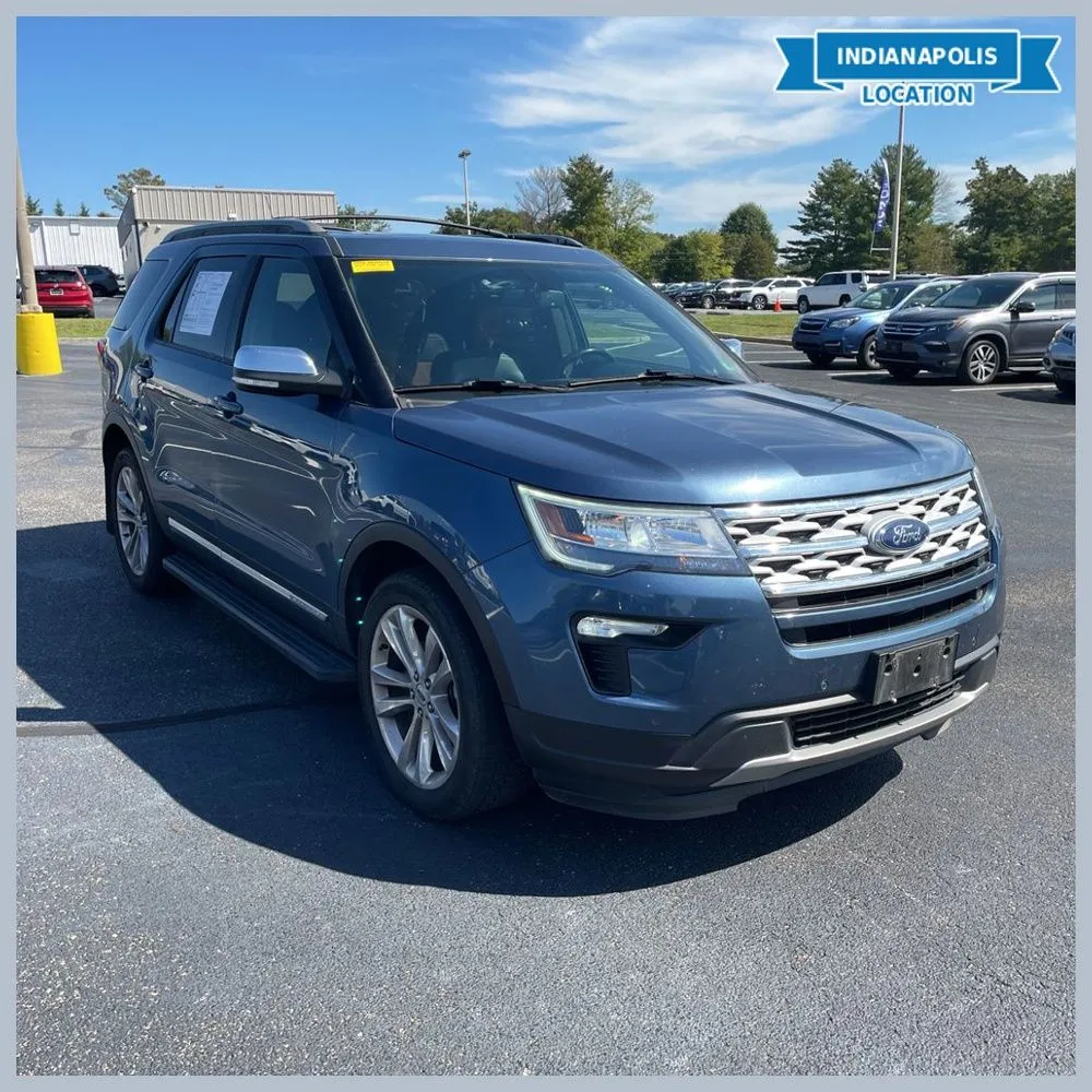 Blue 2019 Ford Explorer XLT for sale in Indianapolis, IN