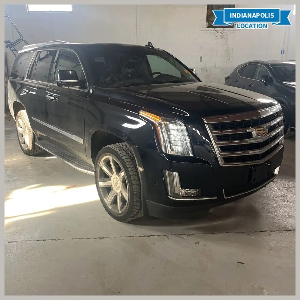 Black 2017 Cadillac Escalade Luxury for sale in Indianapolis, IN