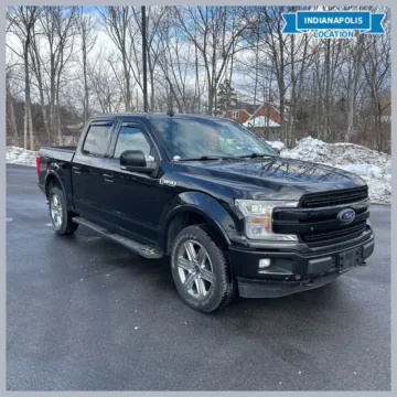 Black 2019 Ford F-150 Lariat for sale in Indianapolis, IN