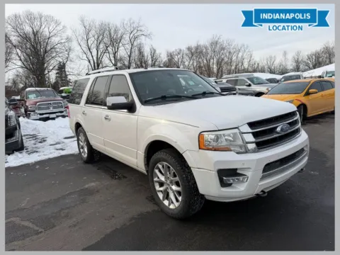 White 2015 Ford Expedition Limited for sale in Indianapolis, IN