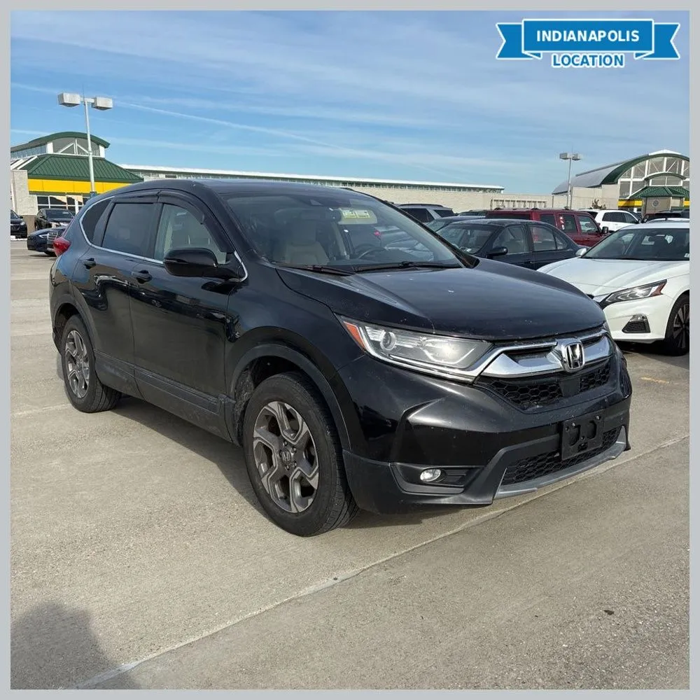Black 2017 Honda CR-V EX-L for sale in Indianapolis, IN