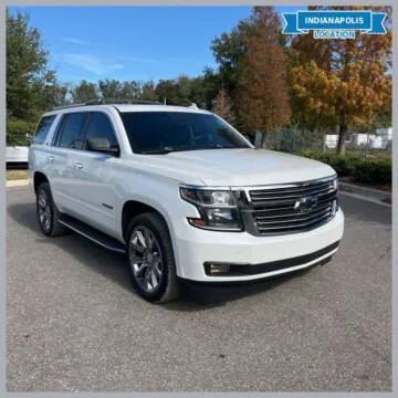 White 2016 Chevrolet Tahoe LTZ for sale in Indianapolis, IN