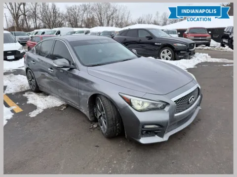 Gray 2014 INFINITI Q50 Sport for sale in Indianapolis, IN