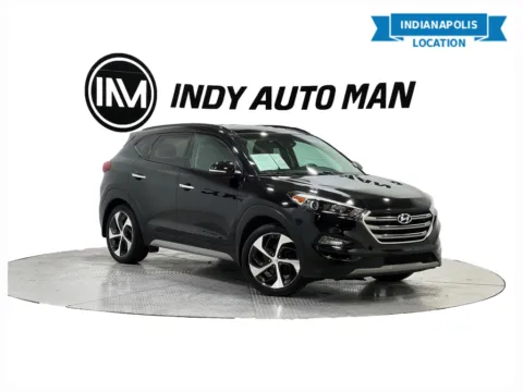 Black 2017 Hyundai Tucson Limited for sale in Indianapolis, IN