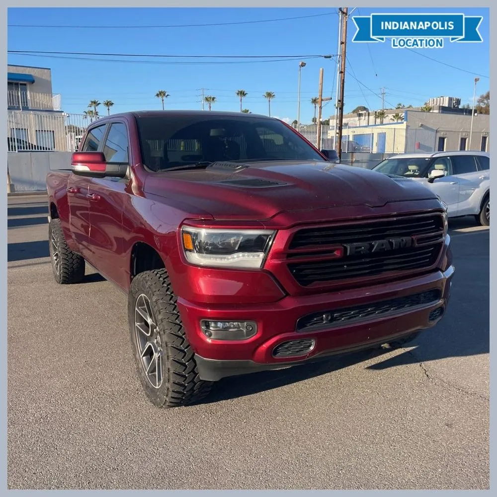 Red 2020 Ram 1500 Rebel for sale in Indianapolis, IN