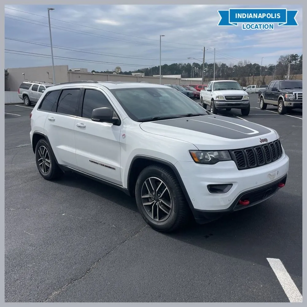 White 2019 Jeep Grand Cherokee Trailhawk for sale in Indianapolis, IN