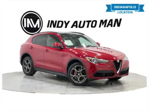 Red 2018 Alfa Romeo Stelvio Ti for sale in Indianapolis, IN