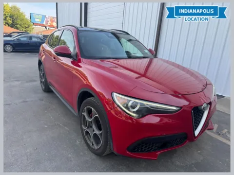 Red 2018 Alfa Romeo Stelvio Ti for sale in Indianapolis, IN