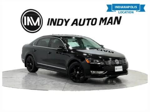 Black 2015 Volkswagen Passat SEL Premium for sale in Indianapolis, IN