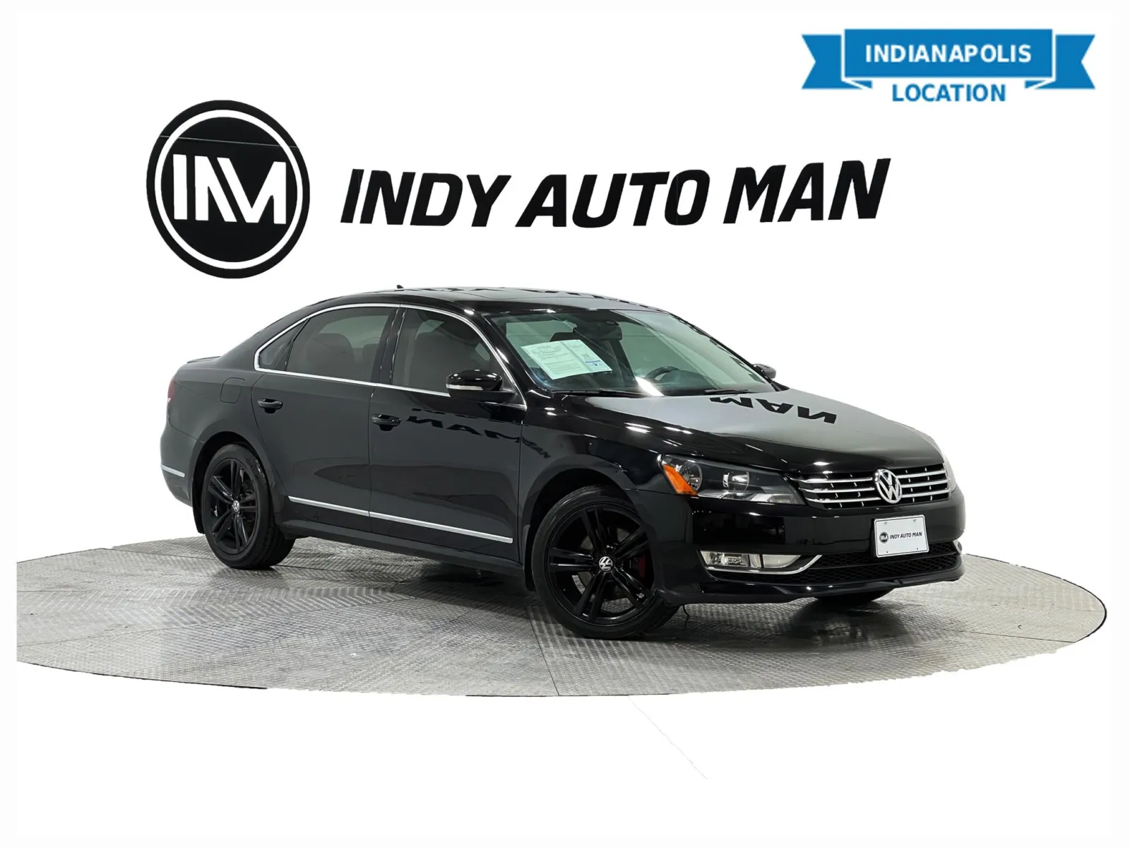 Black 2015 Volkswagen Passat SEL Premium for sale in Indianapolis, IN