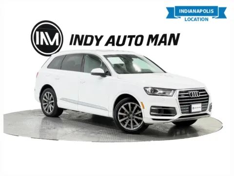 White 2017 Audi Q7 3.0T Premium Plus quattro for sale in Indianapolis, IN