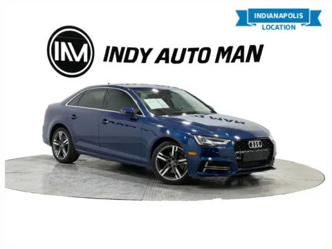 Blue 2018 Audi A4 2.0T for sale in Indianapolis, IN