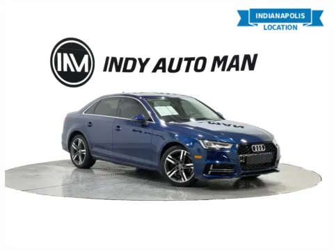 Blue 2018 Audi A4 2.0T for sale in Indianapolis, IN