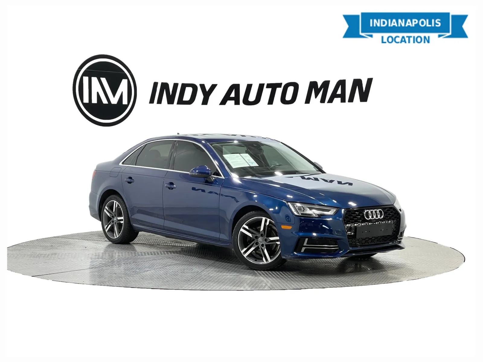 Blue 2018 Audi A4 2.0T for sale in Indianapolis, IN