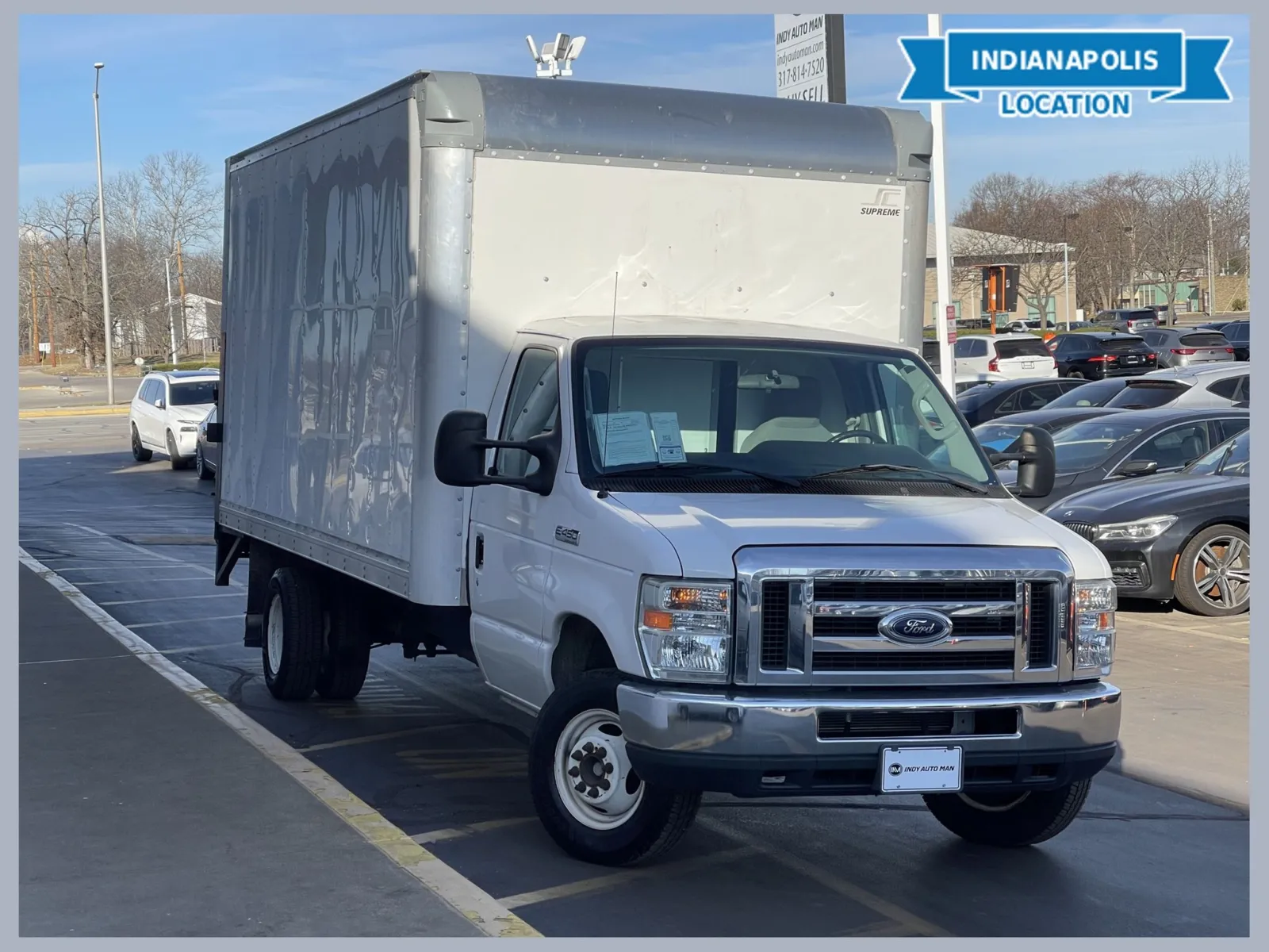 White 2016 Ford E-450SD for sale in Indianapolis, IN