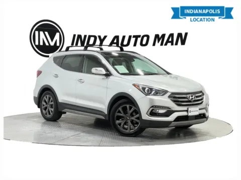 Silver 2018 Hyundai Santa Fe Sport 2.0T Ultimate for sale in Indianapolis, IN