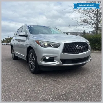 Silver 2019 INFINITI QX60 LUXE for sale in Indianapolis, IN