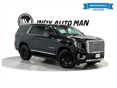 Black 2021 GMC Yukon Denali for sale in Indianapolis, IN