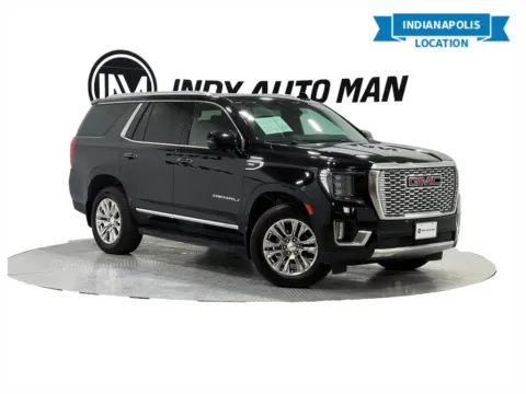 Black 2021 GMC Yukon Denali for sale in Indianapolis, IN