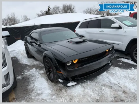 Black 2021 Dodge Challenger R/T Scat Pack Widebody for sale in Indianapolis, IN