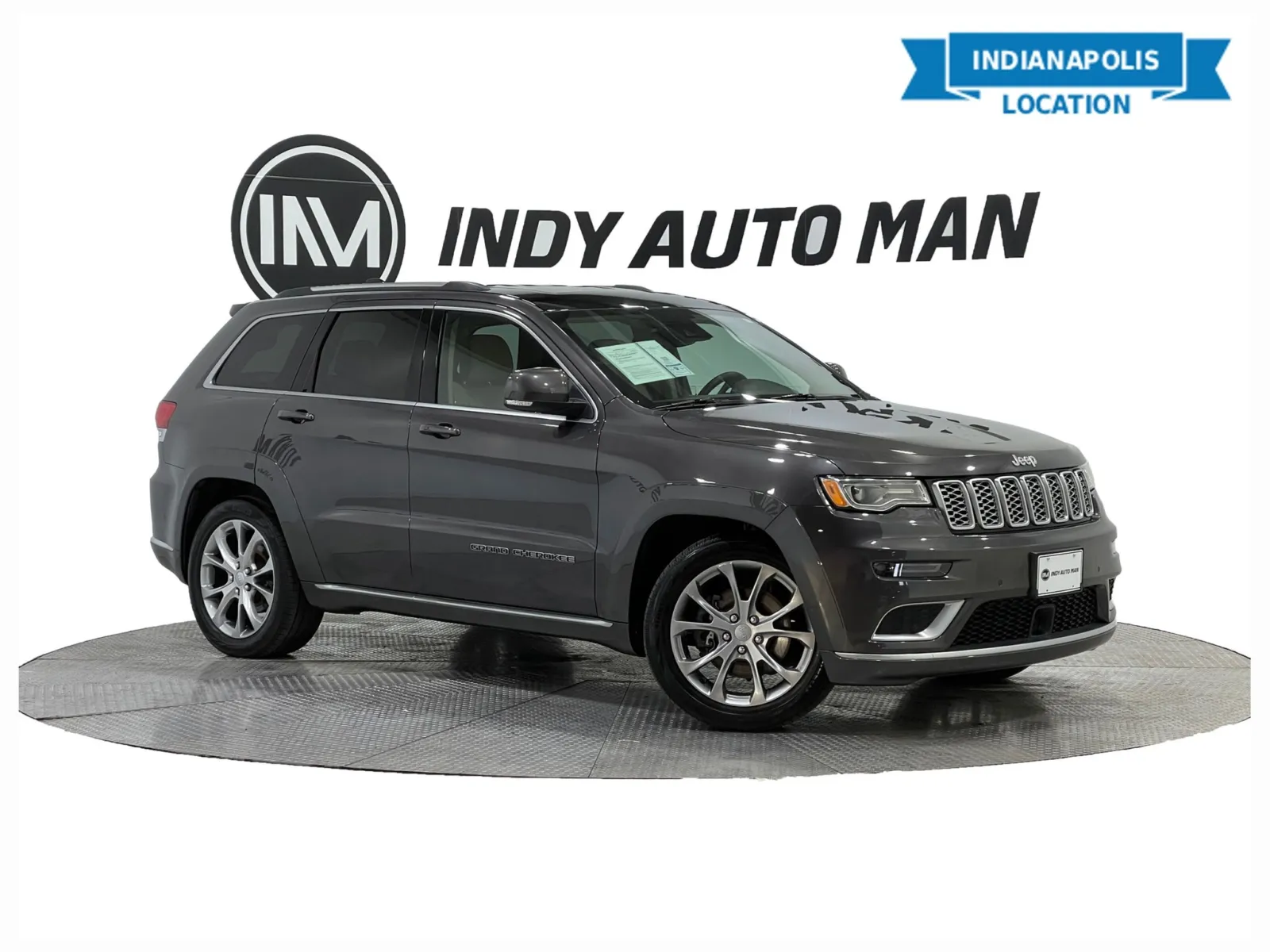 Gray 2021 Jeep Grand Cherokee Summit for sale in Indianapolis, IN