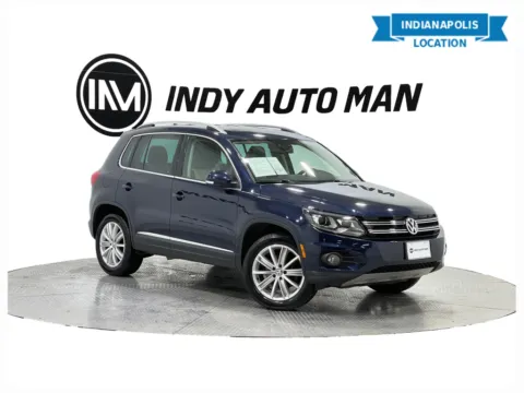 Blue 2016 Volkswagen Tiguan SE for sale in Indianapolis, IN