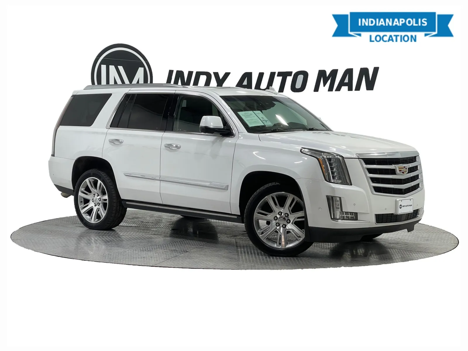 White 2019 Cadillac Escalade Premium Luxury for sale in Indianapolis, IN