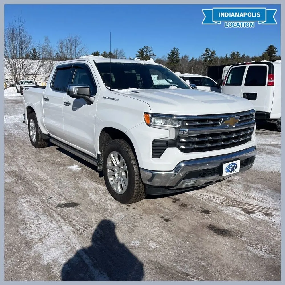 White 2022 Chevrolet Silverado 1500 LTZ for sale in Indianapolis, IN