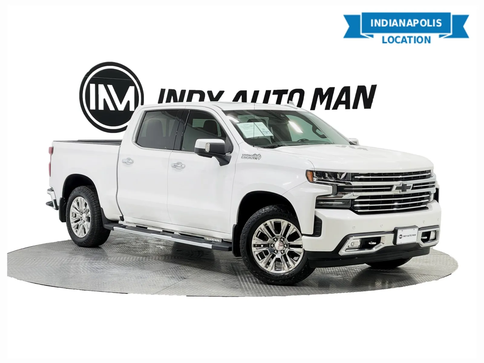 White 2019 Chevrolet Silverado 1500 High Country for sale in Indianapolis, IN