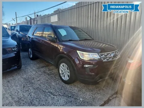 Red 2019 Ford Explorer XLT for sale in Indianapolis, IN