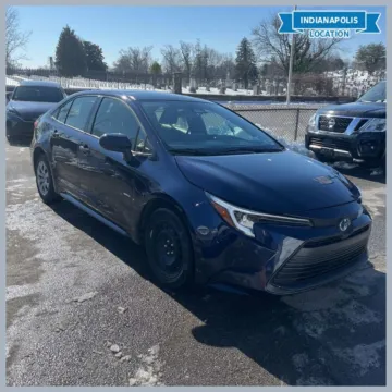 Blue 2023 Toyota Corolla Hybrid LE for sale in Indianapolis, IN