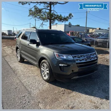 Gray 2019 Ford Explorer XLT for sale in Indianapolis, IN