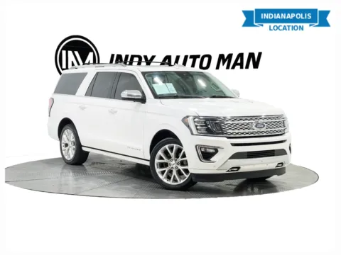 White 2019 Ford Expedition Max Platinum for sale in Indianapolis, IN