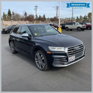 Blue 2018 Audi SQ5 3.0T Premium Plus quattro for sale in Indianapolis, IN