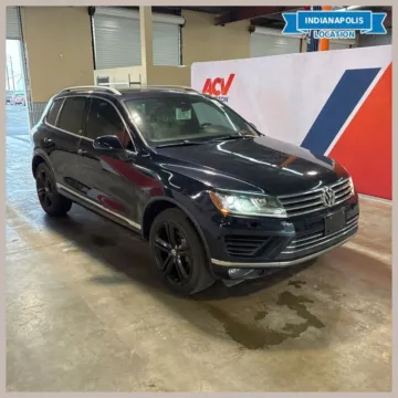 Black 2017 Volkswagen Touareg V6 4Motion for sale in Indianapolis, IN