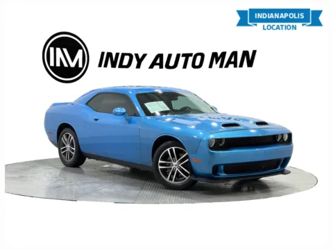 Blue 2019 Dodge Challenger SXT for sale in Indianapolis, IN