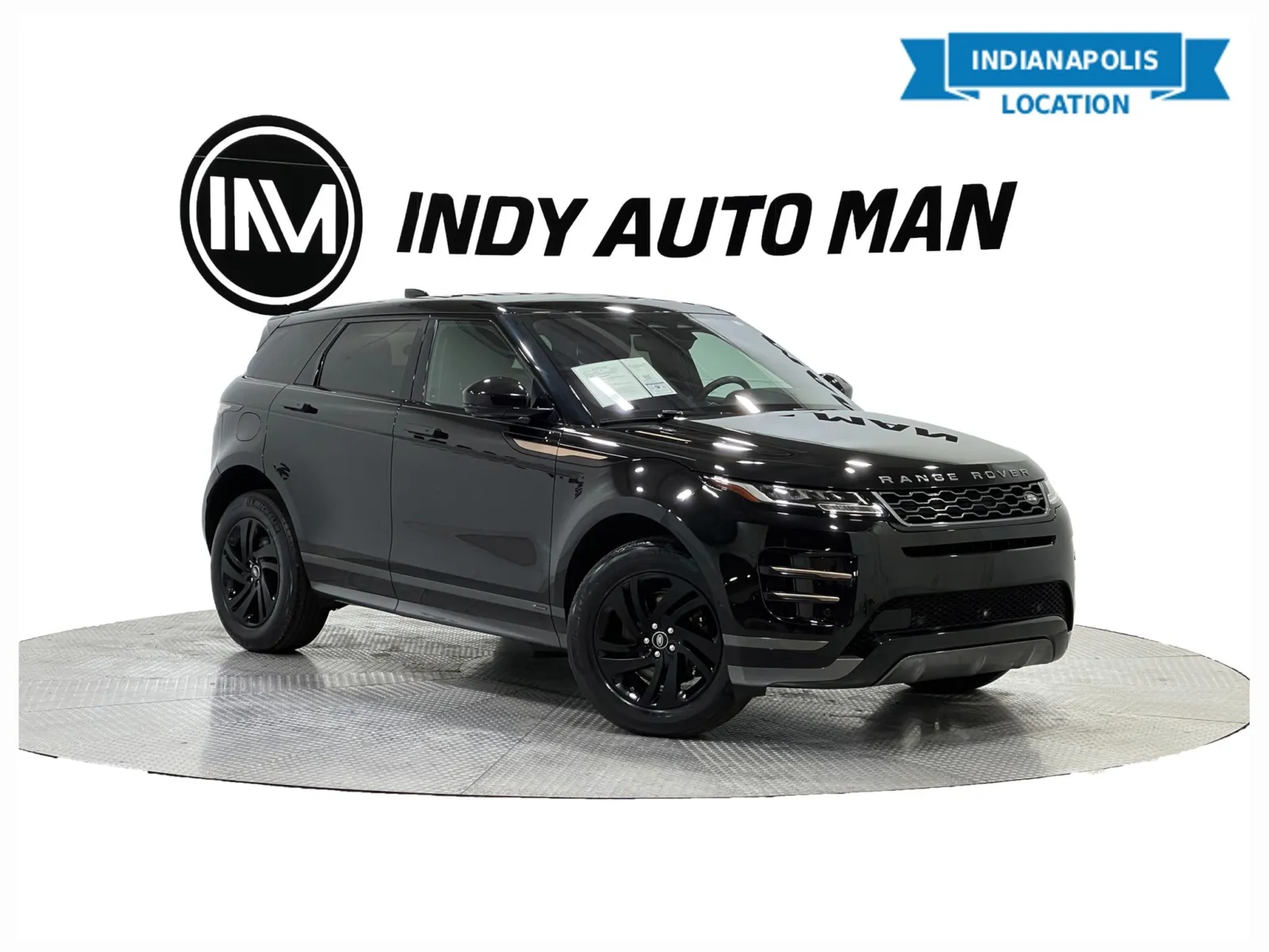 Black 2021 Land Rover Range Rover Evoque Dynamic for sale in Indianapolis, IN