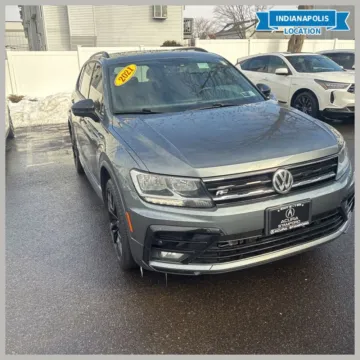 Gray 2021 Volkswagen Tiguan 2.0T SE R-Line Black for sale in Indianapolis, IN