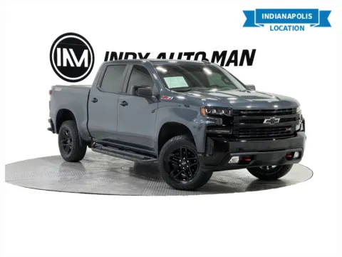 Gray 2020 Chevrolet Silverado 1500 LT Trail Boss for sale in Indianapolis, IN