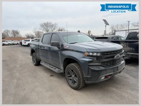 Gray 2020 Chevrolet Silverado 1500 LT Trail Boss for sale in Indianapolis, IN