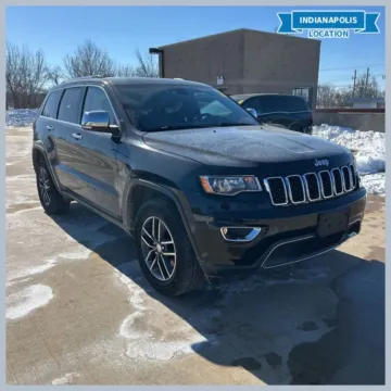 Black 2017 Jeep Grand Cherokee Limited for sale in Indianapolis, IN