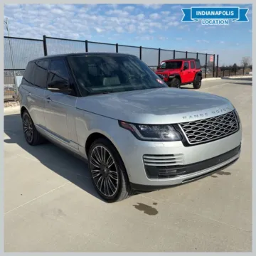 Silver 2018 Land Rover Range Rover 3.0L V6 Supercharged HSE for sale in Indianapolis, IN