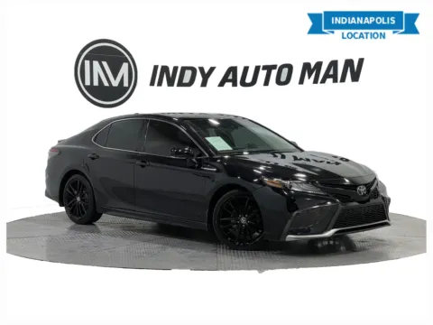 Black 2021 Toyota Camry XSE for sale in Indianapolis, IN